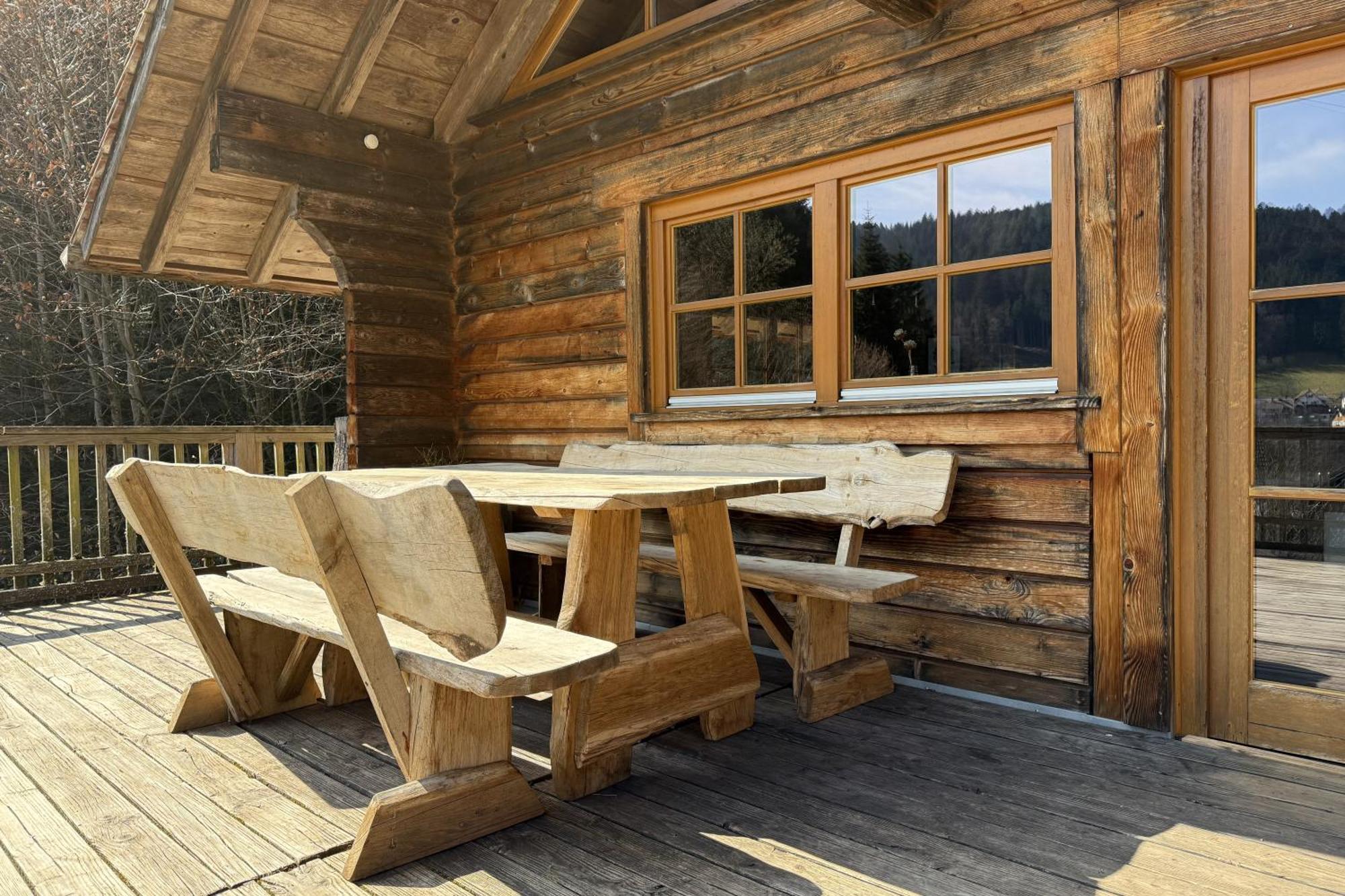 Schwarzwald Blockhaus - Sauna - Kamin - Mit Bettwaesche Und Handtuecher Schenkenzell Dış mekan fotoğraf